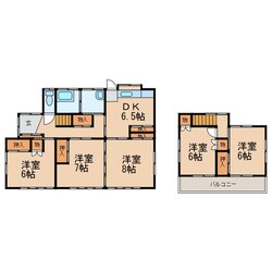 石川住宅の物件間取画像